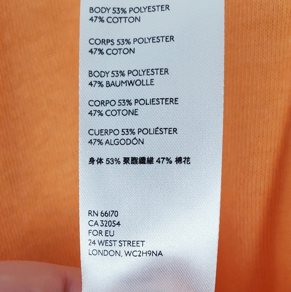 We the Free Tangerine Chill Out Long Sleeve Top - Picture 8 of 8